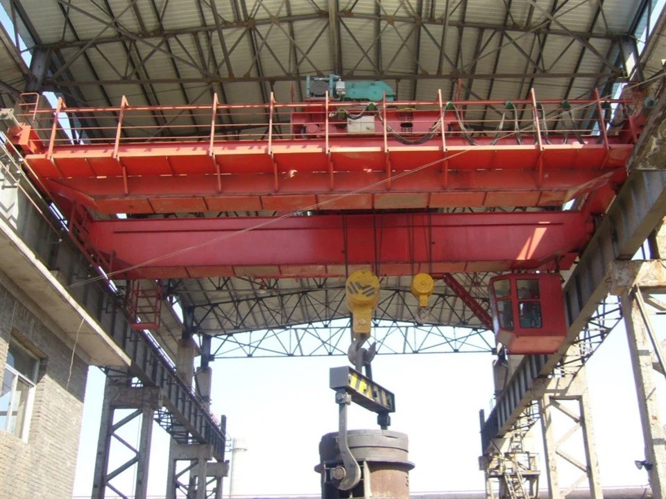 50t double girder casting crane for steel plant